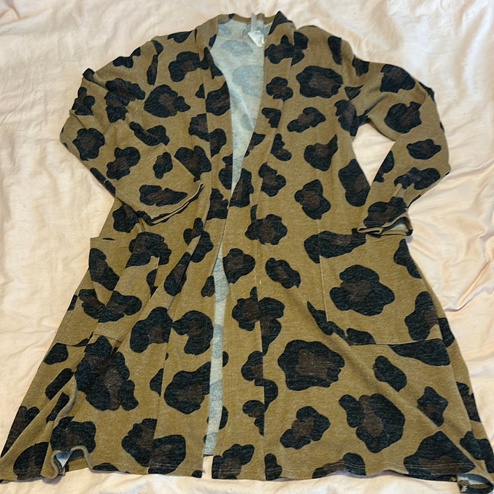 Leopard cardigan